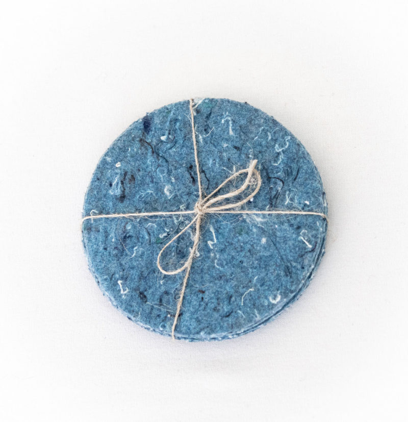 dessous de verre bleu vivaluz
